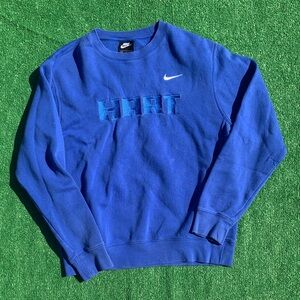 Nike Royal Blue Crewneck Sweater